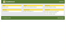 Tablet Screenshot of coolmove.nl